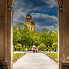 Hofgarten weiß-blau