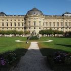 Hofgartenseite Residenz Würzburg