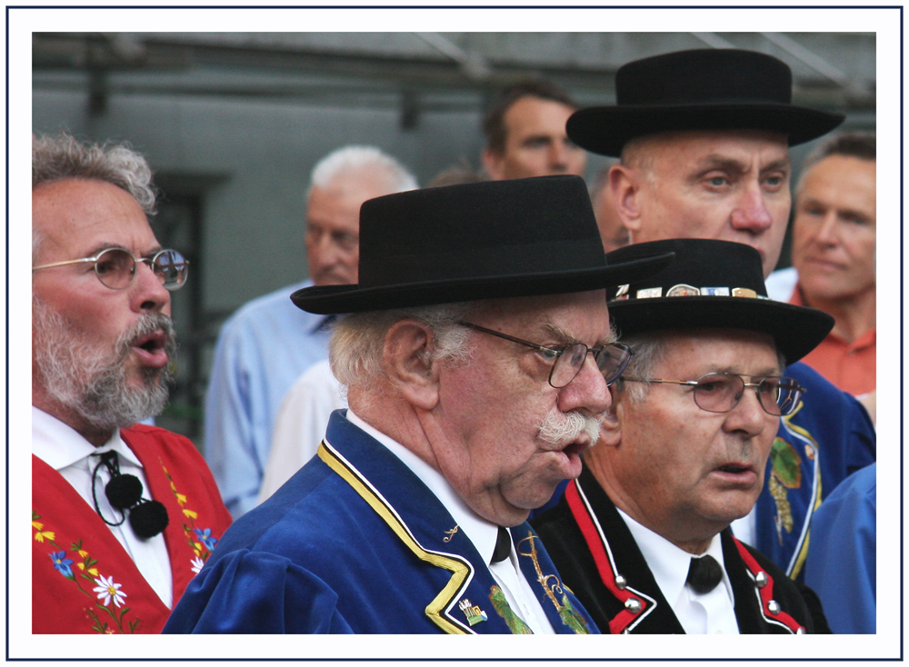 HOFgesang: Edelweiss und Enzian...