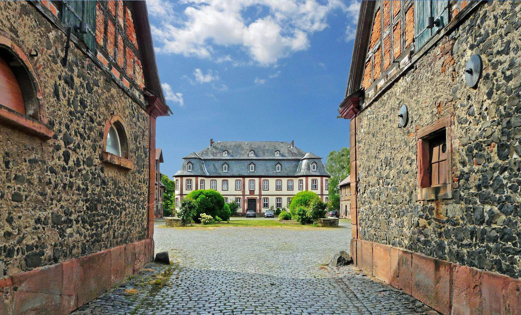 Hofgut in der Wetterau