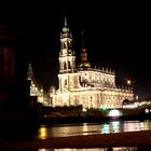 Hofkirche bei Nacht