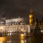 Hofkirche bei Nacht