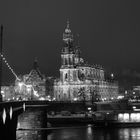 Hofkirche bei Nacht