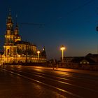 Hofkirche bei Nacht