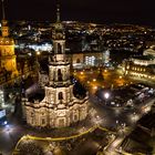 Hofkirche Dresden plus Altstadt.