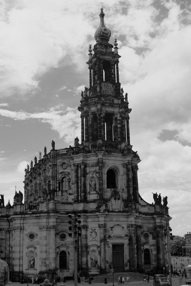 Hofkirche nostalgisch