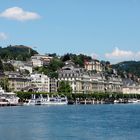 Hofkirche St. Leodegar und Nationalquai, Luzern, LU / CH