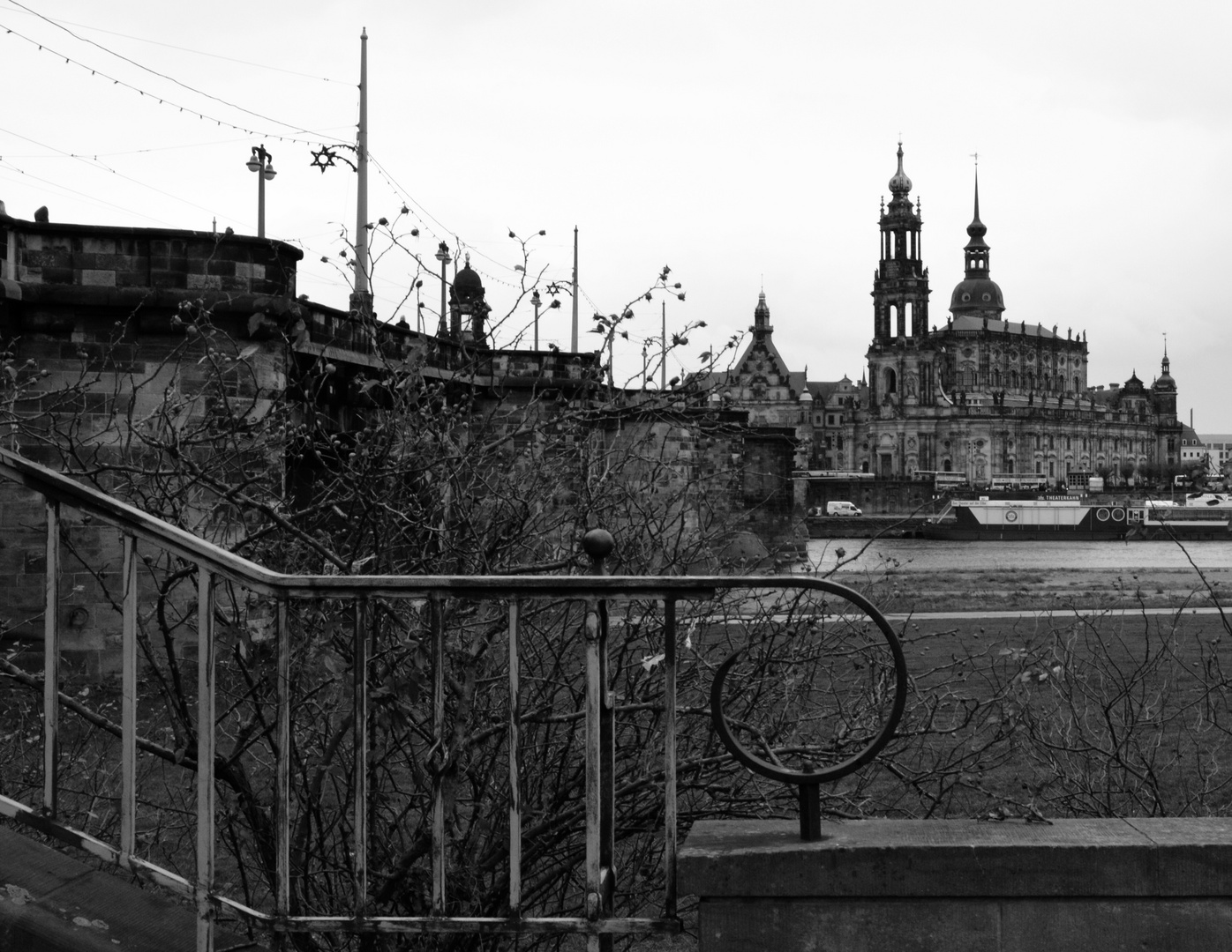 Hofkirche und Augustusbrücke