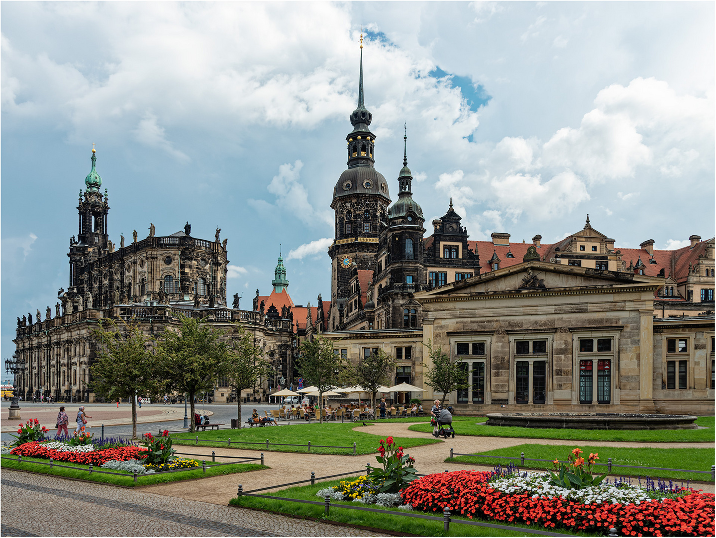 Hofkirche und Residenzschloss