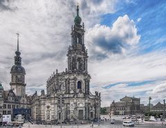 Hofkirche und Semperoper