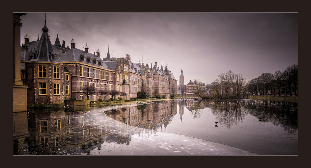 Hofvijver view on the Binnenhof