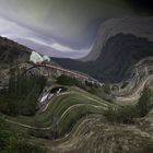 Hogwarts-Express auf dem Glenfinnan Viadukt