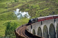Hogwarts-Express - Glennfinnan-Viadukt (Schottland)