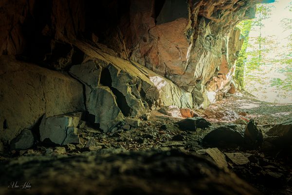 Hohburg Tunnel in Moritzburg bei Dresden