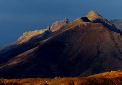 ...hohe Berge...