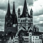 Hohe Domkirche zu Köln und Skt. Martin