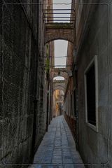Hohe Gasse in Venedig