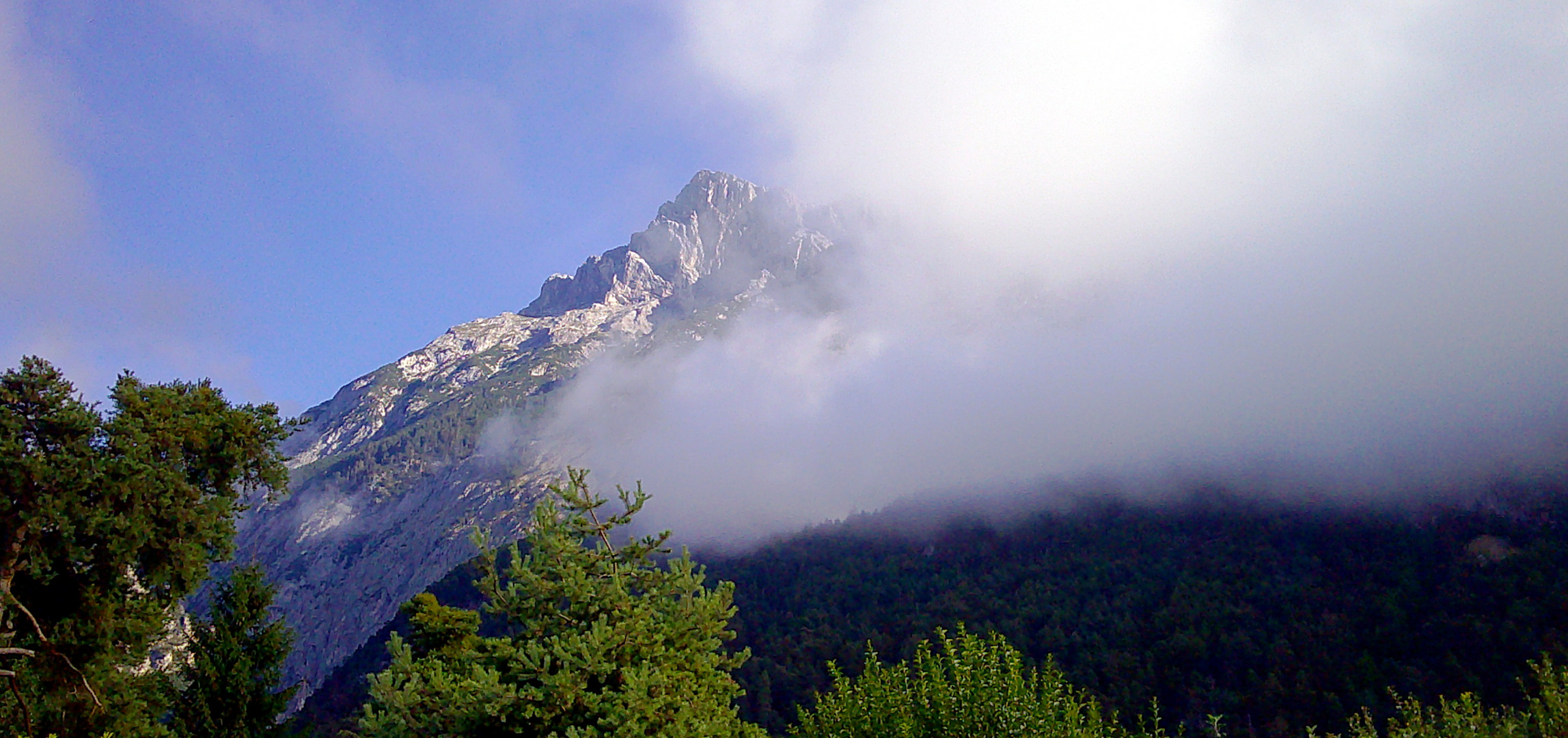 Hohe Munde im Nebel