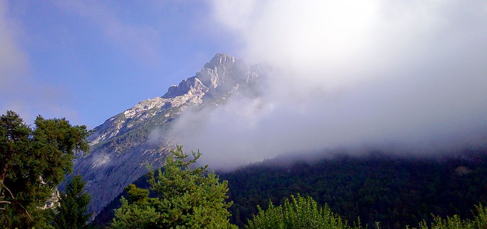 Hohe Munde im Nebel