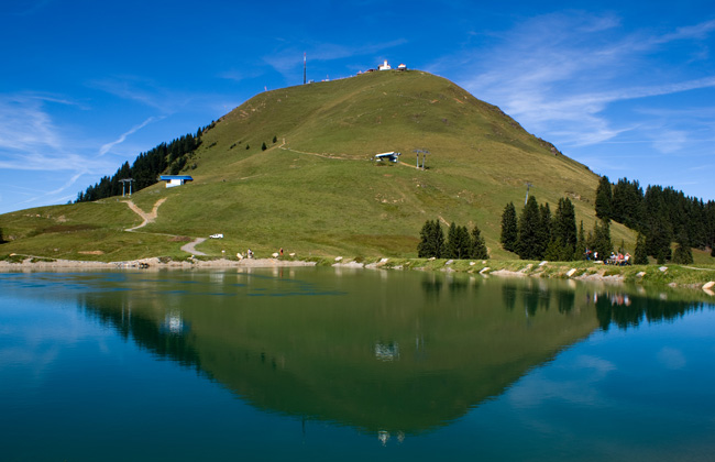 Hohe Salve im Spiegel