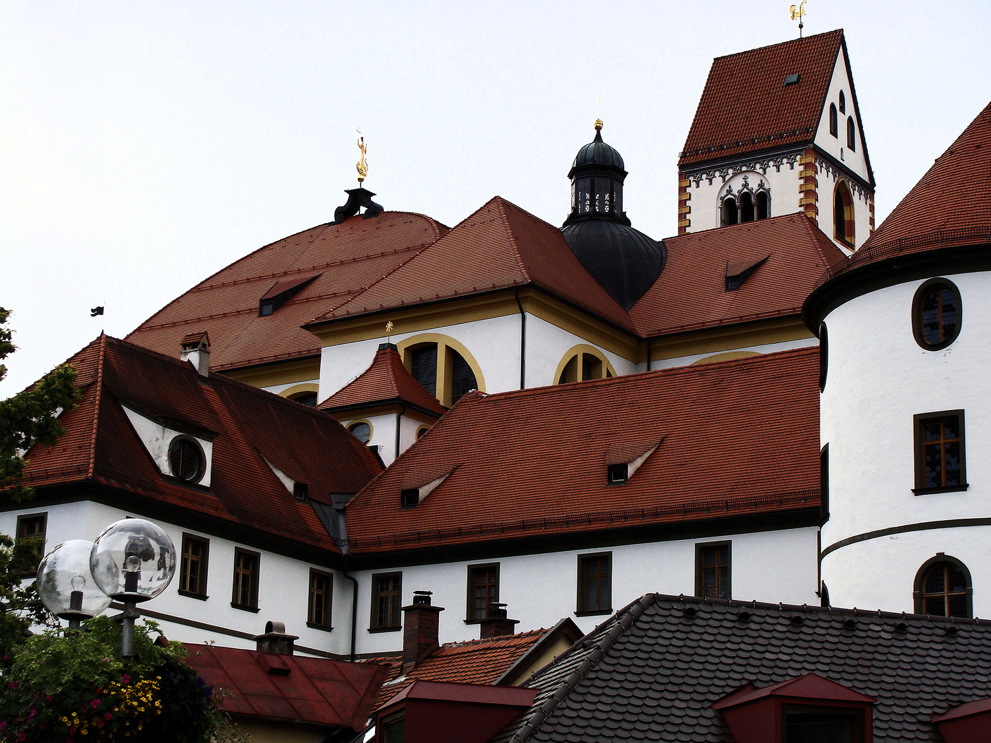 Hohe Schloss Füssen-----------und alles wurde gut be--Dacht