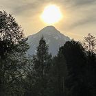 Hohe Tatra, Sonnenuntergang! Kein Vulkanausbruch