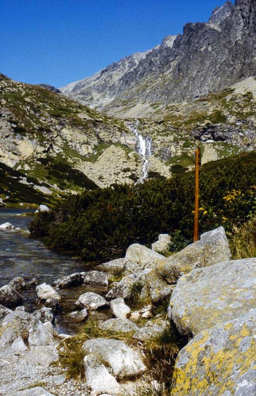 Hohe Tatra .Weg zum Polnischen Sattel