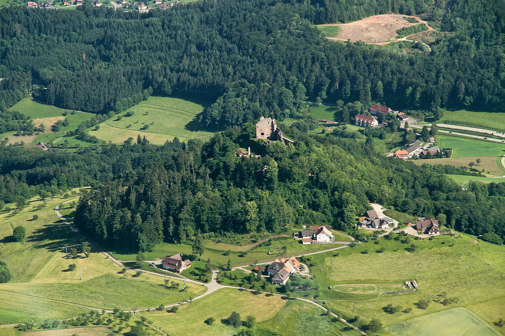 Hohen Geroldseck bei Lahr