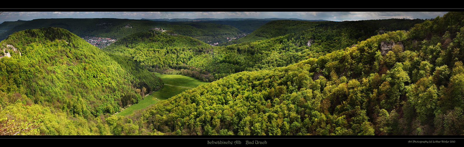 Hohen Urach - Schwäbische Alb Panorama