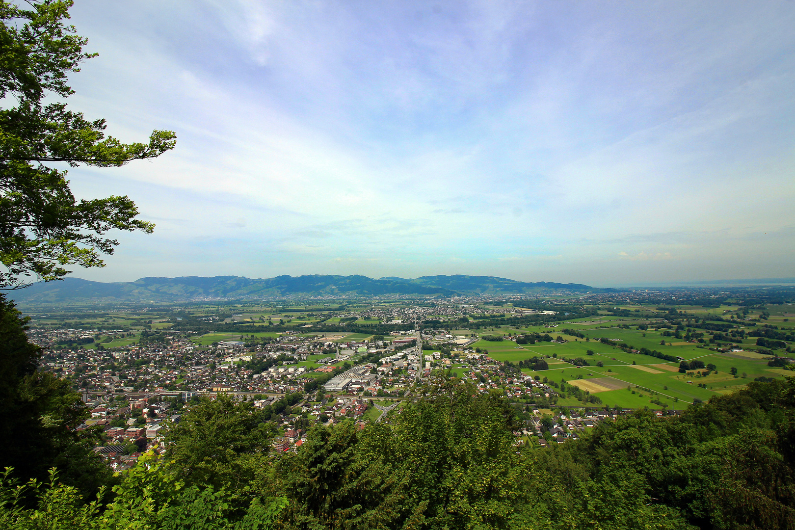 Hohenems von oben