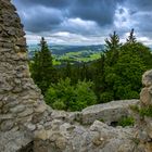 Hohenfreyberg Ruine Grüner Ausblick