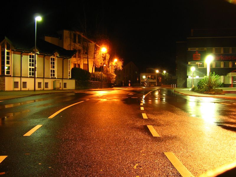 Hohenfuhrstr. bei nacht in Radevormwald