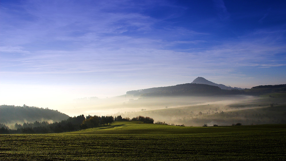 Hohenhöwen im Morgenlicht