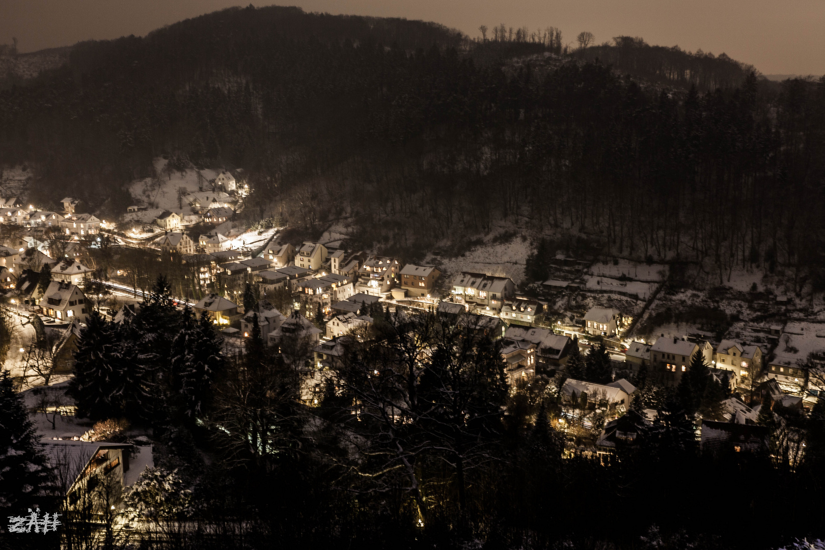 Hohenlimburg bei Nacht