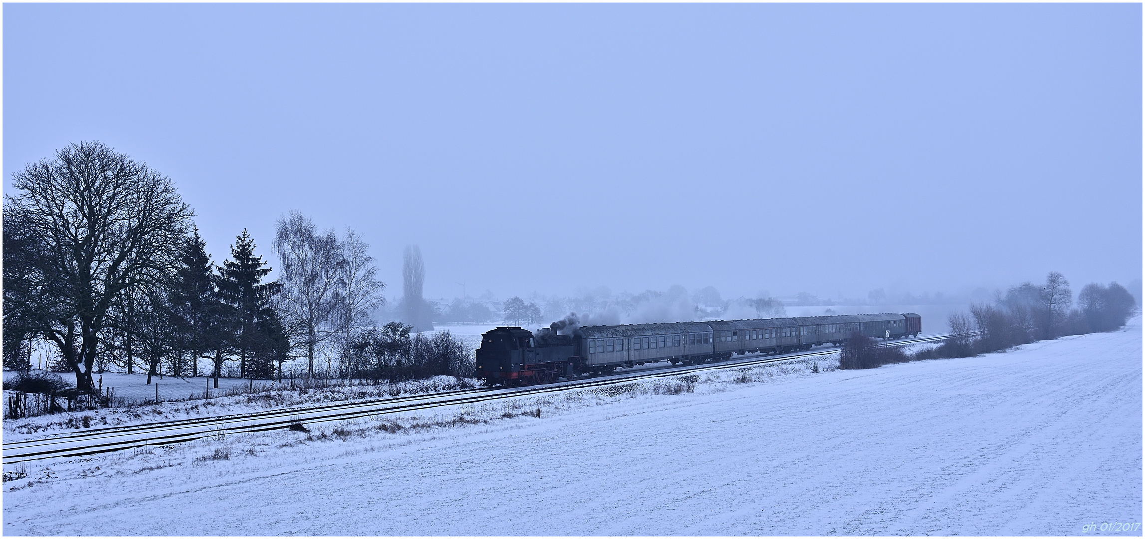 Hohenloher Winter, einst