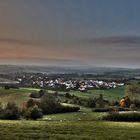 Hohenloherebene am Abend (HDR)