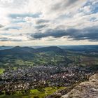 Hohenneuffen Blick auf Albtrauf 2