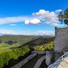 Hohenneuffen Blick auf Albtrauf 3