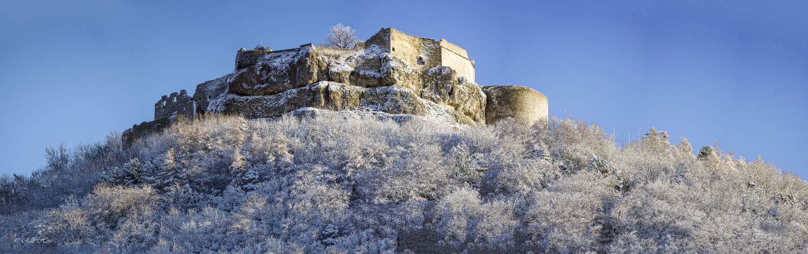 Hohenneuffen im Winterkleid