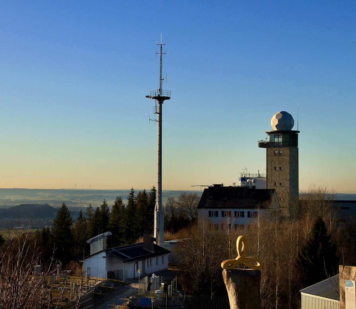 Hohenpeißenberg, Deutsche Wetterstation 