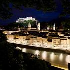 Hohensalzburg bei Nacht