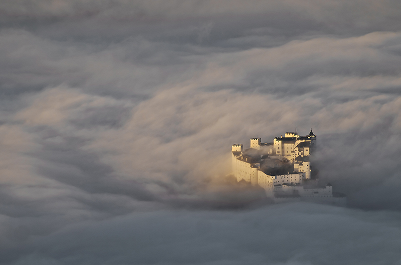 Hohensalzburg in der Morgensonne