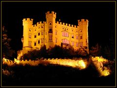 Hohenschwangau bei Nacht