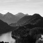 Hohenschwangau im schneelosen Winter