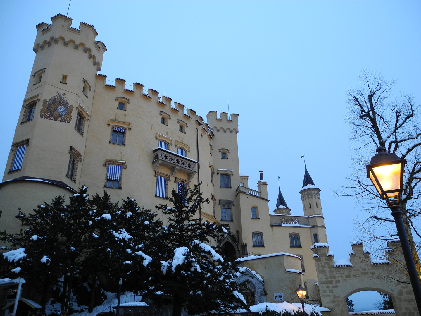 Hohenschwangau im Winter