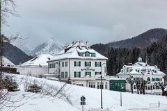 Hohenschwangau im Winterschlaf