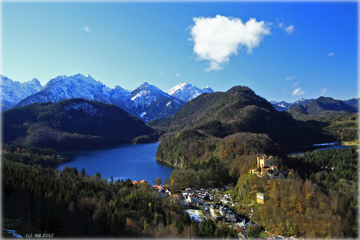 Hohenschwangau mit Alpsee