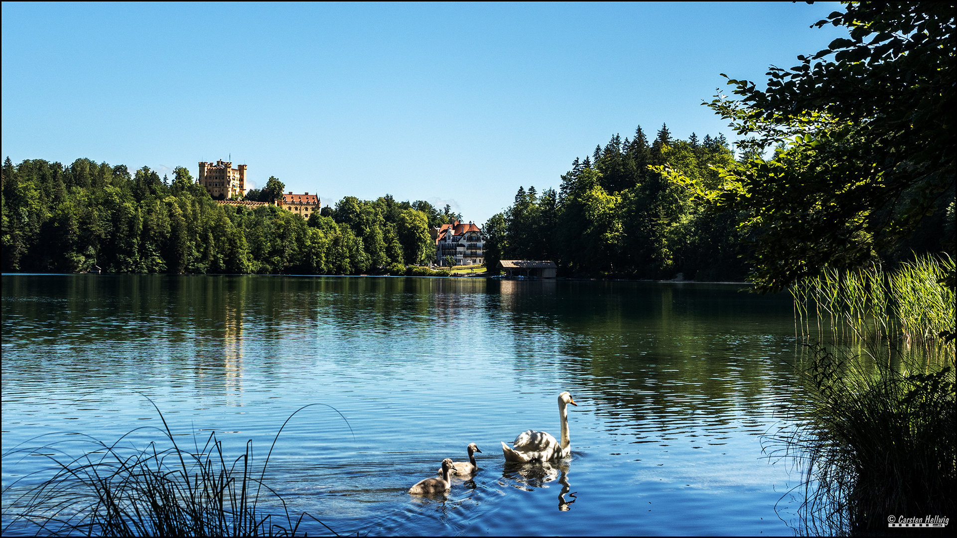 Hohenschwangau und der Alpsee