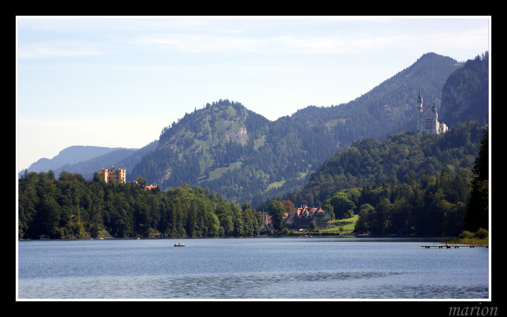 Hohenschwangau und Neuschwanstein