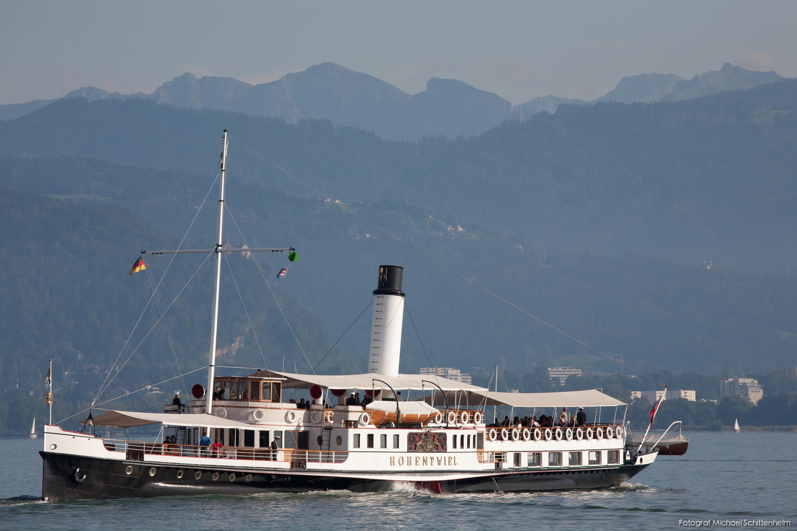 Hohentwiel | Das königliche Dampfschiff. Seit 1913. | Im Bodensee